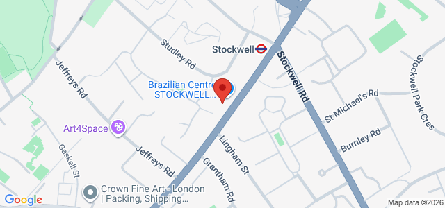 Map showing Pizzafad in London